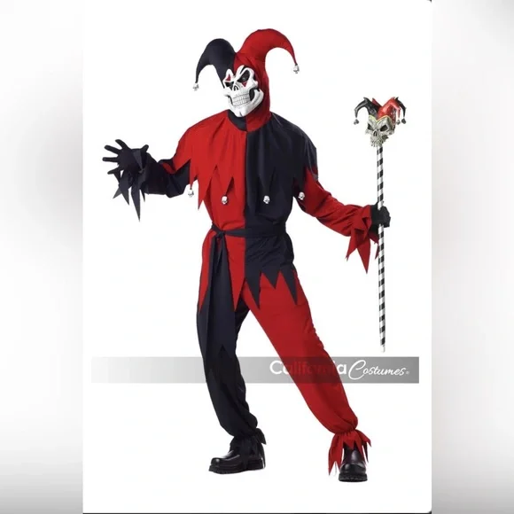 California Costumes Other Evil Jester Costume Unisex Poshmark